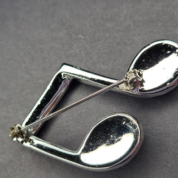 Music Note Brooch - Picture 3 of 4